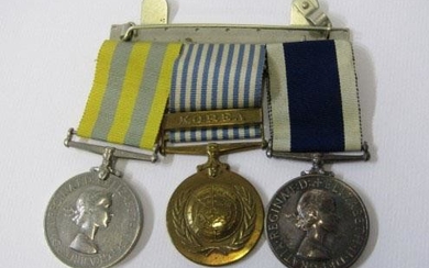 QEII MEDALS, 3 medal group including Long Service and...