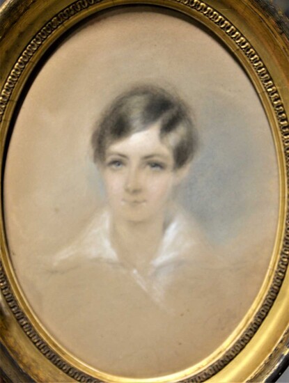 R. Beal, Portrait of a boy, head and shoulders length