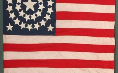 Replica Civil War Era 34 Star US Flag