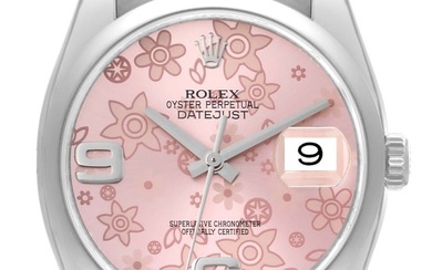 Rolex Datejust 36 Pink Floral