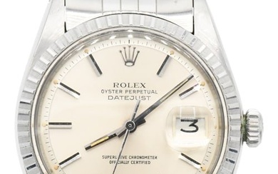 Rolex Datejust, Reference 1603, Stainless Steel Wristwatch, Circa 1975