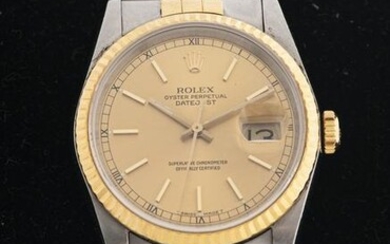Rolex Oyster Perpetual 18K Gold Wrist Watch