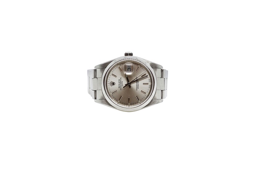 Rolex Oyster Perpetual Date, Automatic, Stainless Steel, 34mm, Model: 15200