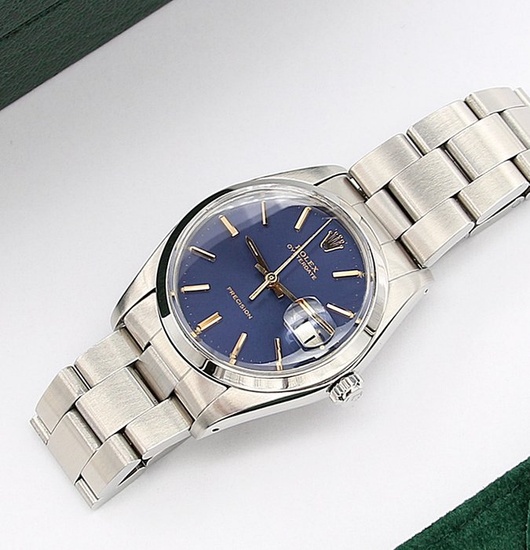 Rolex - Precision Date - Blue Dial - 6694 - Unisex - 1970-1979