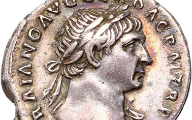 Roman Empire - AR Denarius, Traianus (98-117 AD). Rome - Silver