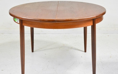 Round Mid Century Dining Table By G-Plan - Pop Up Leaf