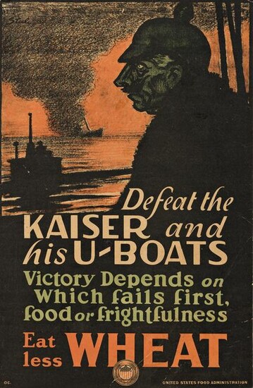 STEELE (DATES UNKNOWN). DEFEAT THE KAISER AND HIS U