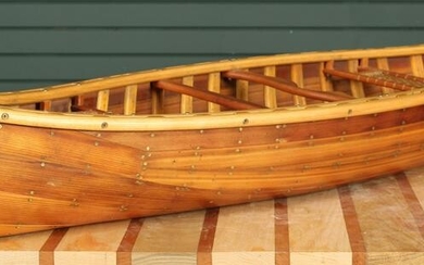 Scale Model Canoe