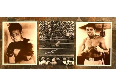 Set of Famous Boxers Photo Prints