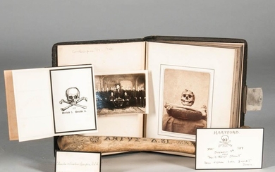Skull and Bones, Order 322, or The Brotherhood of Death, Yale University. Small archive of material formerly belonging to Charles Winsl