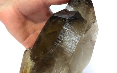 Smoky quartz Crystal point - 170×145×85 mm - 2020 g