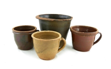 Southern Stoneware Milk Bowls (4pcs)