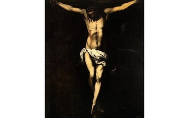 Spanischer Maler des 17. Jahrhunderts, CHRISTUS AM KREUZ