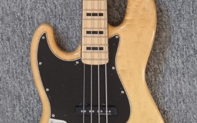 Squier - Fender Squier Jazz Bass Mn Left Hand Natural - - 4-string electric bass guitar