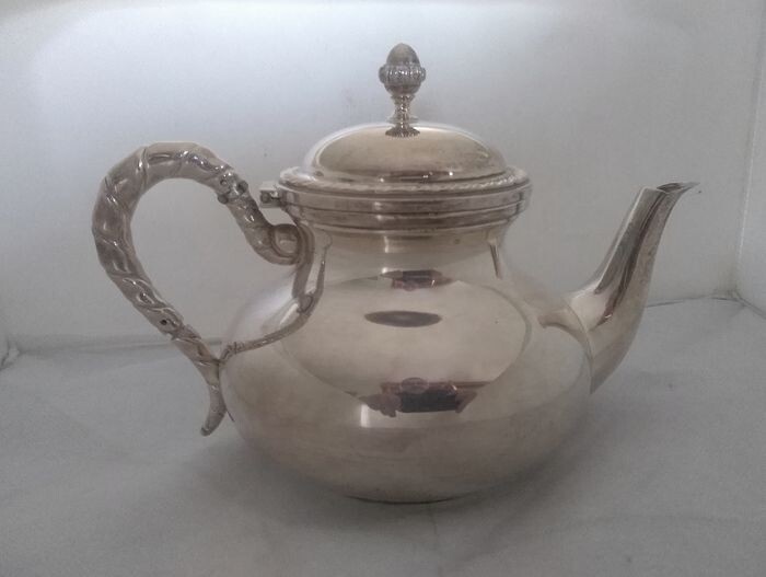 Teapot - .800 silver - Italy - Early 20th century