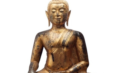 Thailand, Ayutthaya Period, 16th/17th century | Seated Buddha