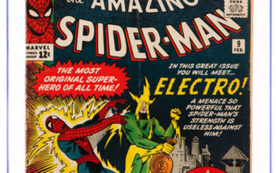 The Amazing Spider-Man #9 (Marvel, 1964) CGC VG- 3.5...