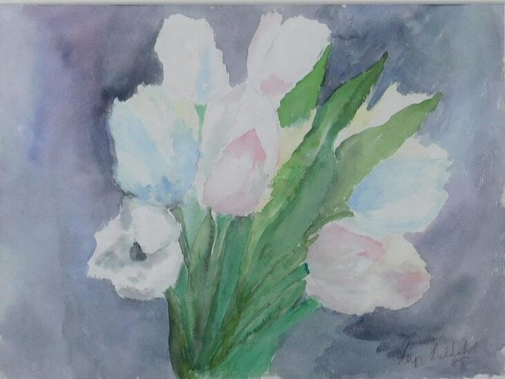 INDISTINCTLY SIGNED (XX). Bouquet of tulips/UNDEUTLICH