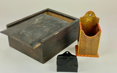 Three 19th Century Boxes
