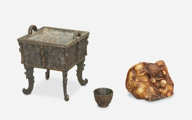 Three Chinese table objects