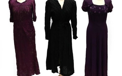 Three Items of Circa 1920's and 1930's Ladies' Evening Wear,...