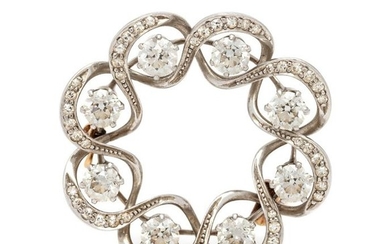 Tiffany & Co., Diamond Circle Brooch