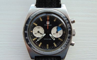 Tissot - Seastar Chronograph - Panda dial - Tissot calibre 872 (Lemania 1277) - Men - 1960-1969