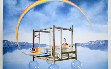 Tito Salomoni, Rainbow Fantasy, Lithograph