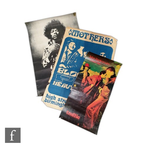 Two Jimi Hendrix photographs by Donald Silverstein, Osiris V...
