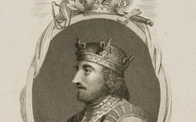 Unknown (18th), Stephen, King of England, around 1750, Copper engraving