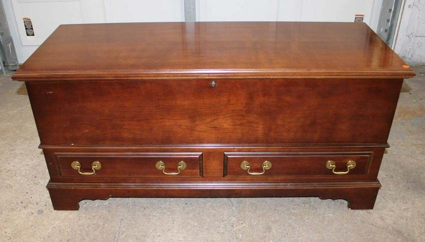 Vintage Lane Legacy Collection cherry love chest with cedar lined interior