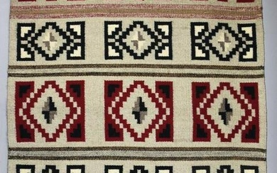 Vintage Navajo Hand Woven Chinle Rug