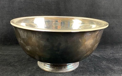 Vintage Reed & Barton # 105 Silver Plated Bowl W / Plastic Insert