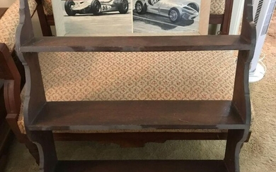 Vintage Wooden Wall Shelf