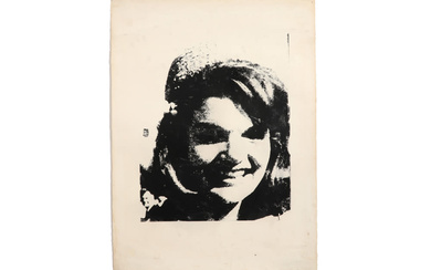 WARHOL ANDY (1930 - 1987) rare Andy Warhol "Jackie (Kennedy)"...