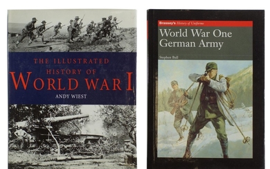 WWI History Collectible Books Lot of Two