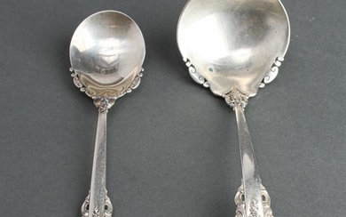 Wallace Silver Grande Baroque Sugar Spoon & Ladle