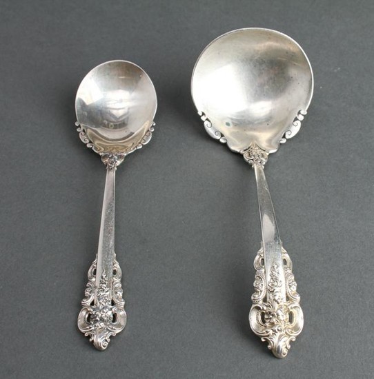 Wallace Silver Grande Baroque Sugar Spoon & Ladle