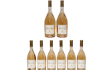 Whispering Angel, Cave d'Esclans, Côtes de Provence, 2021, six bottles and two magnums