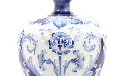 William Moorcroft, a Florian Ware vase for James Macintrye & Co.