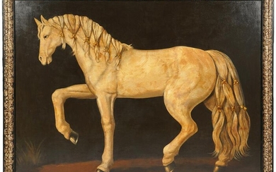 William Skilling Large O/C 'Lipizzano Horse'