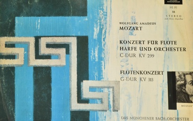 Wolfgang Amadeus Mozart KONZERT FUR FLOTE HARFE UND ORCHESTER eseguito da...