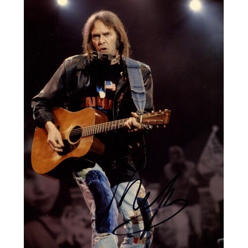 YOUNG NEIL: (1945- ) Canadian-American Singer and Songwriter...