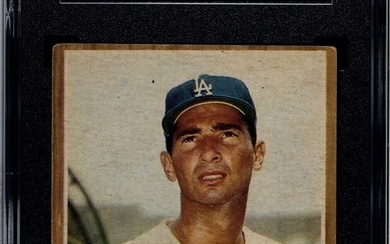 sandy koufax 1962 topps baseball