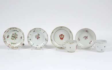 various lot with 18th Cent. porcelain