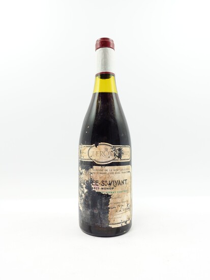1 bouteille ROMANEE SAINT VIVANT 1986 Grand Cru. Domaine de la Romanée Conti (niveau 3cm,...