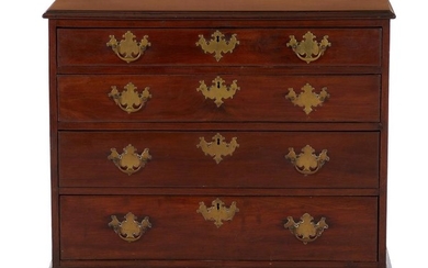 Diminutive American chest of drawers