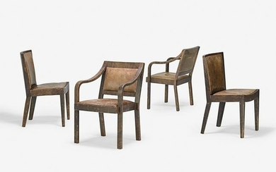 KARL SPRINGER Four chairs