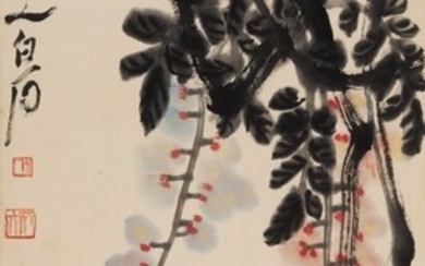 WISTERIA, Qi Baishi 1864-1957