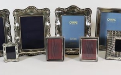 (11) STERLING & SILVER PICTURE FRAME COLLECTION